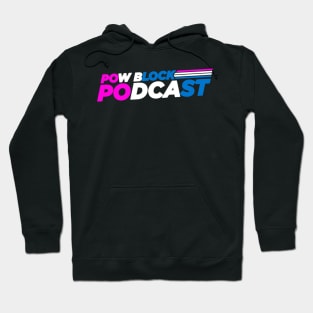 Pow Block Podcast NP 2024 Logo (Trans Rights) Hoodie